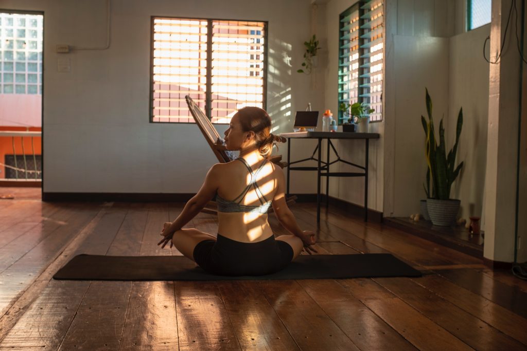 At Home Yoga Practice 