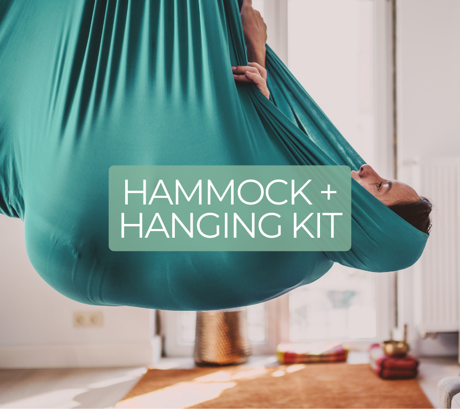 Aerial Yoga Hammock with Hanging Accessories