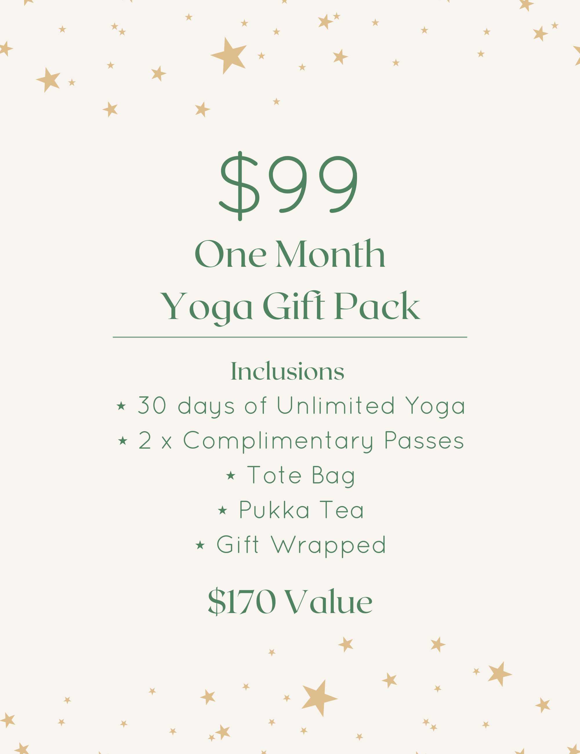 Yoga Intro Gift Pack